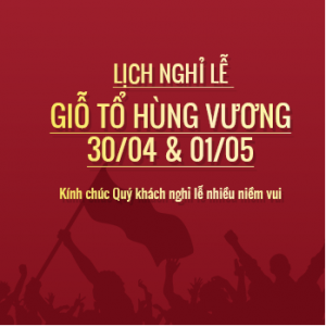salub viet nam thong bao lich nghi le 10 3 30 4 1 5 2019