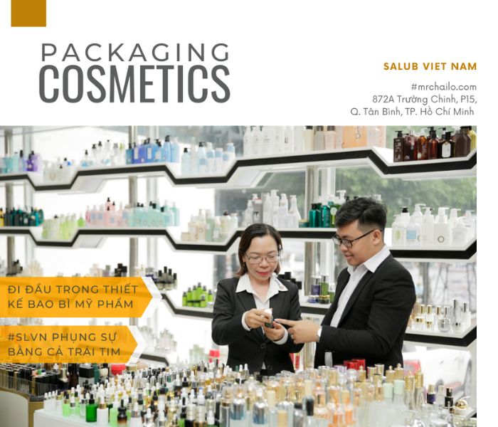 Salub Việt Nam cung cấp chai lọ mỹ phẩm cao cấp giúp nâng cao giá trị thương hiệu