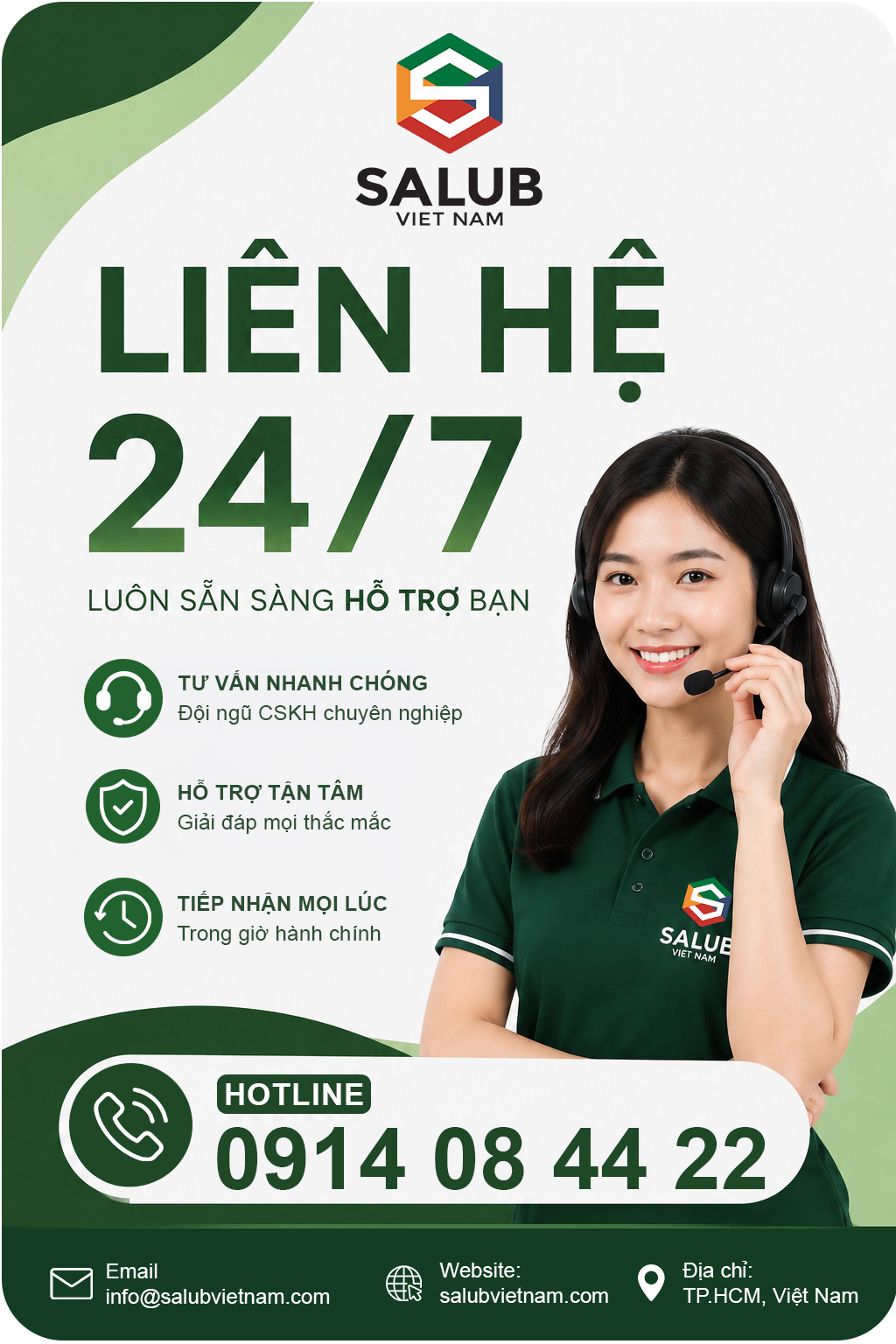Banner Website Salub Việt Nam 