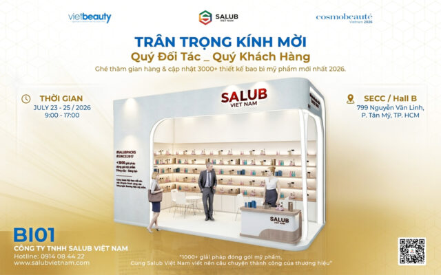 Banner salub việt nam góp mặt cùng Viet beauty 2026