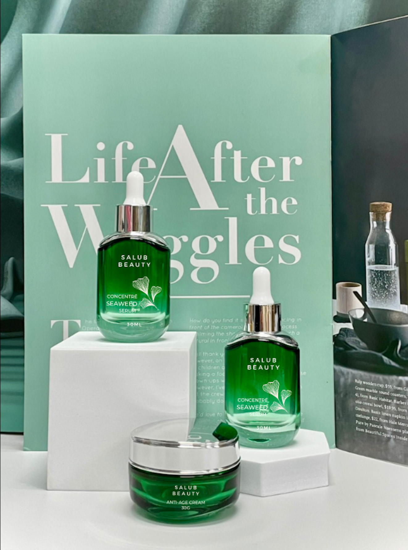 Lọ đựng serum mỹ phẩm có đầu dropper nhỏ giọt