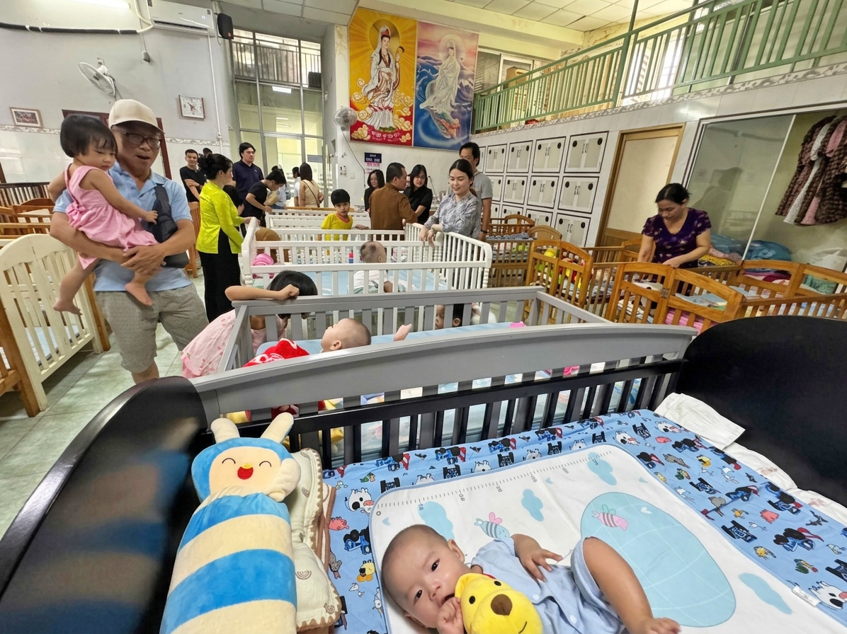 Trẻ em Mái ấm Phúc Lâm vui chơi cùng đoàn thiện nguyện Salub Việt Nam
