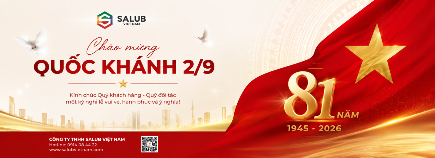 Banner Nghỉ Lễ 2 tháng 9 năm 2026 Của Salub Việt Nam