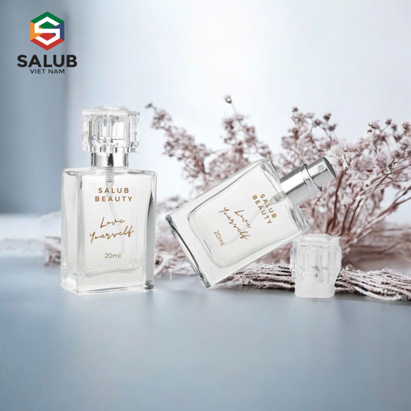 Các loại chai lọ đựng nước hoa thủy tinh và PETG phổ biến