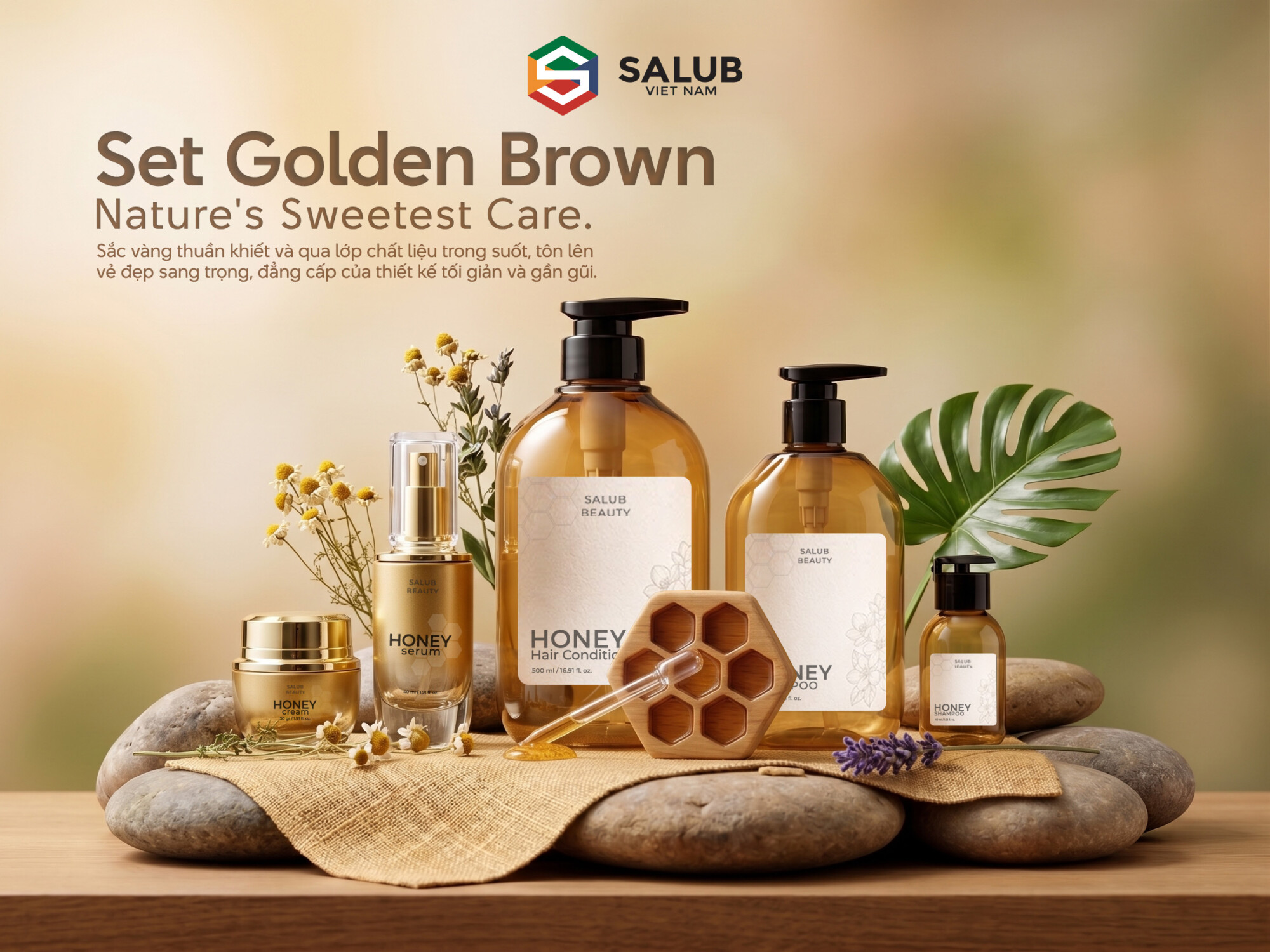 Bao bì mỹ phẩm cho brand indie startup với MOQ nhỏ tại Salub PET