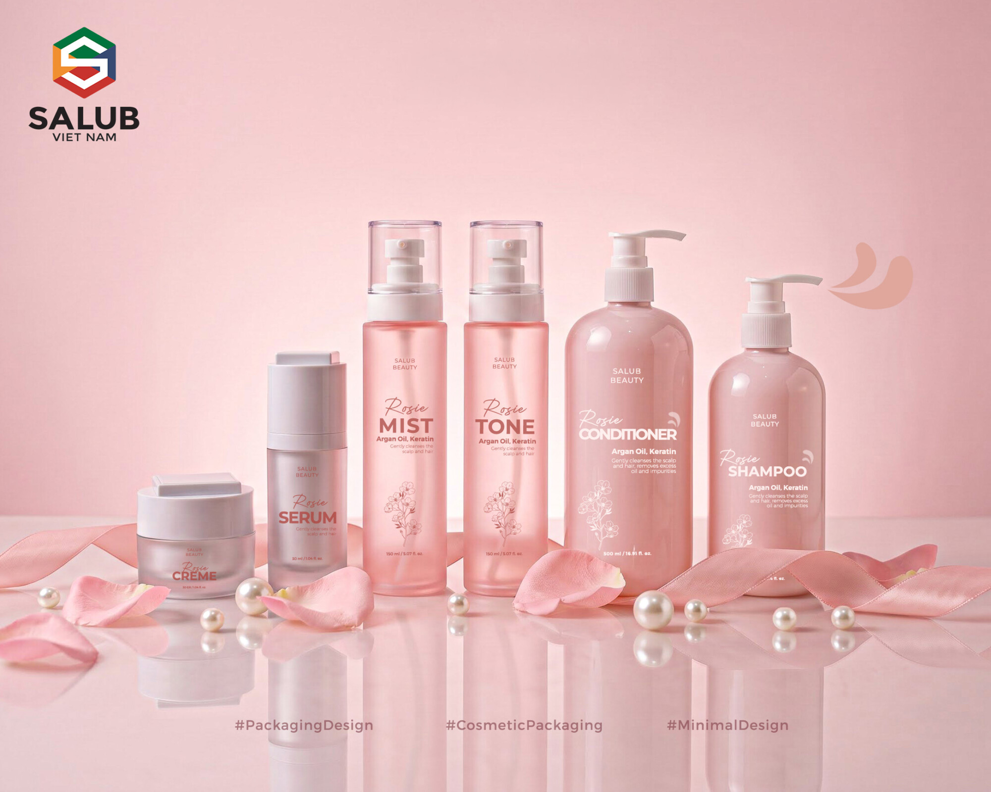 Chai lọ mỹ phẩm cho spa thẩm mỹ viện tại Salub Việt Nam