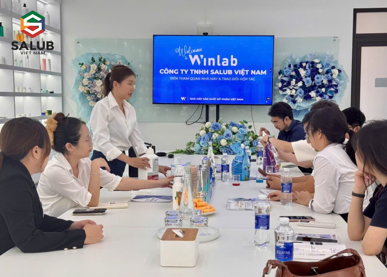 Salub Việt Nam và WinLab - buổi làm việc và tham quan nhà máy