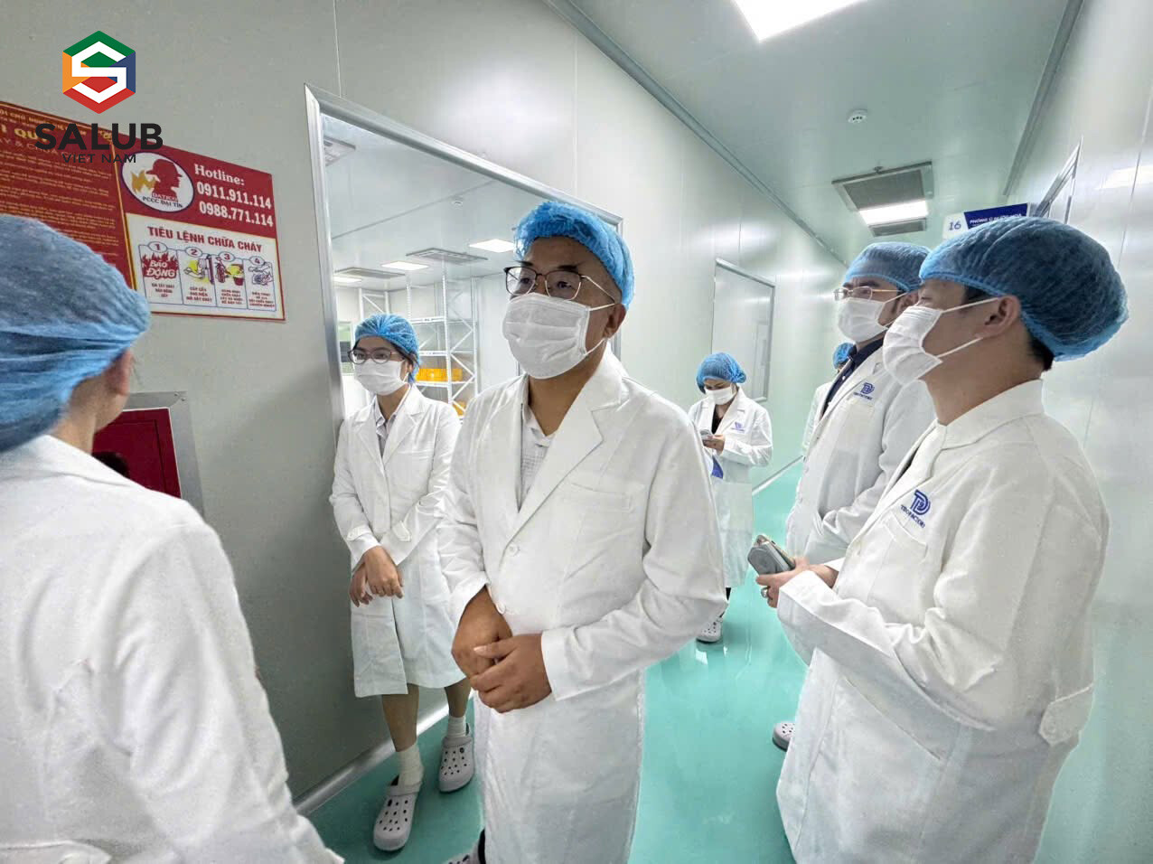 Salub Việt Nam và WinLab - cùng nhau tham quan nhà máy
