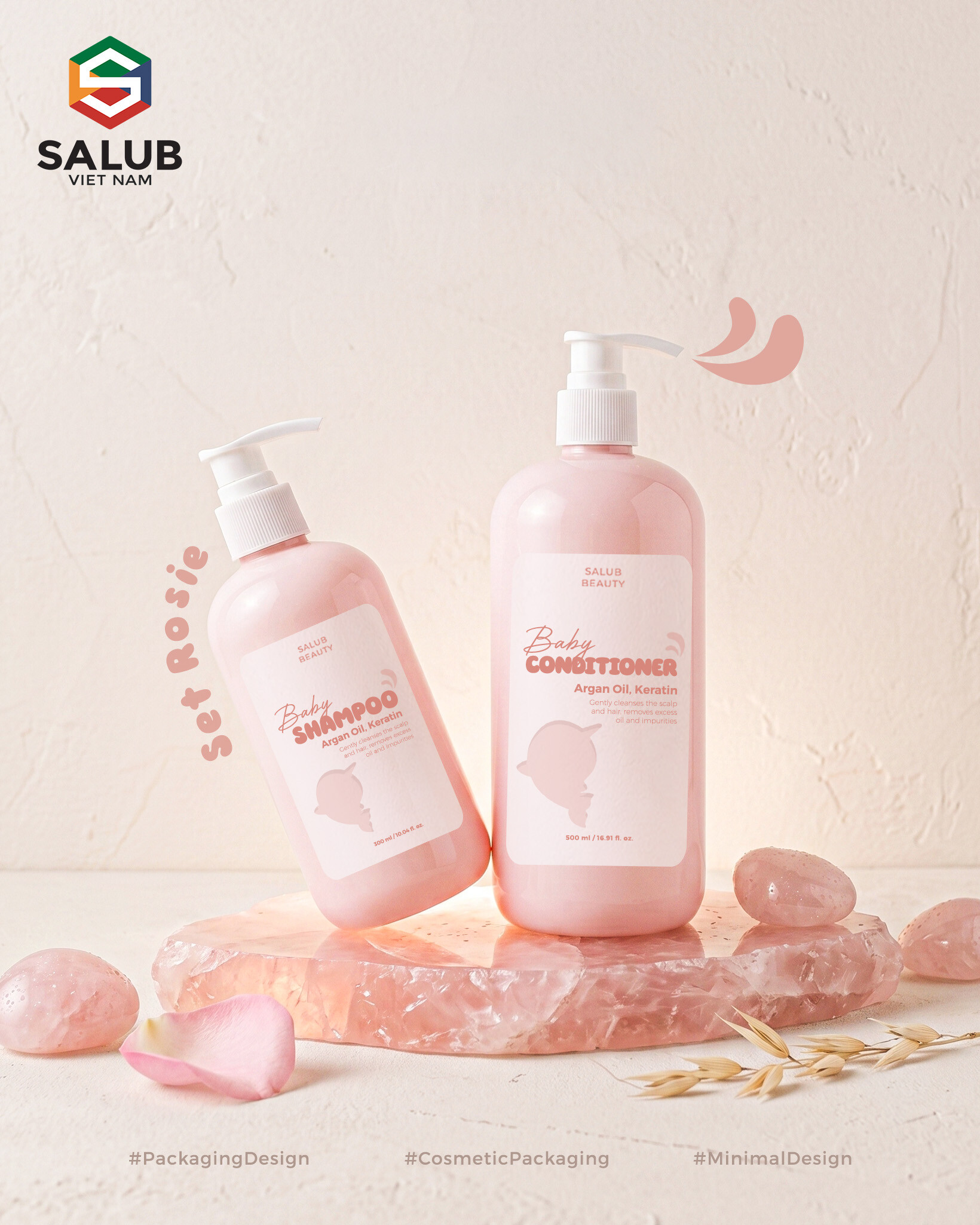 Xây dựng thương hiệu riêng cho spa thẩm mỹ viện qua chai lọ mỹ phẩm